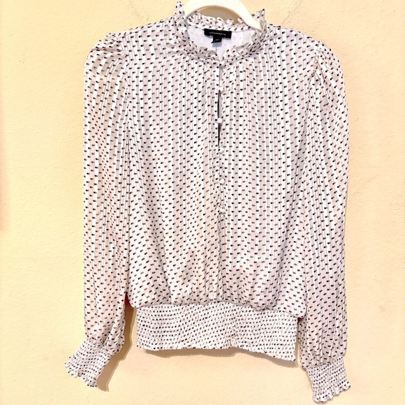 Tamara H Tops - Tamara H Smocked Top Large